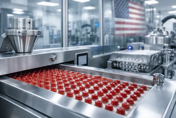 A Gummy Vitamin Manufacturing Facility in the USA